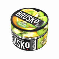 Бестабачная смесь BRUSKO Medium - Киви с лимоном 50 гр