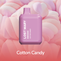 Одноразовая электронная сигарета Lost Mary BM 5000 - Cotton Candy