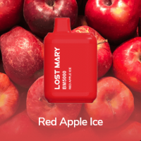 Одноразовая электронная сигарета Lost Mary BM 5000 - Red Apple Ice