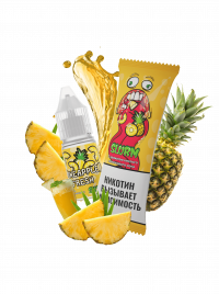 (М) Жидкость Slurm Low Salt - Pineapple Fresh (Кислый Ананасовый Сок) 10 мл (15 мг)
